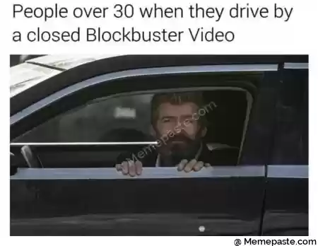 People over when they drive by r na Closed Blockbuster Video r n r n r n 