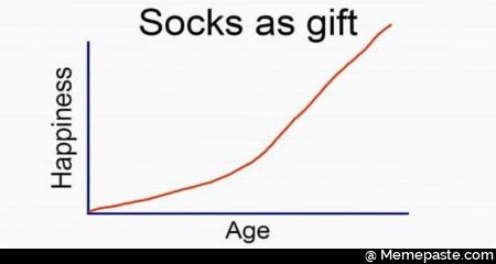 Socks as gift 
