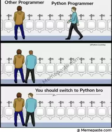 Other Programmer Python programmer r n a W f r fr f r should switch to Python bro r n r n m fr fa pound pound pound pound r n r n 