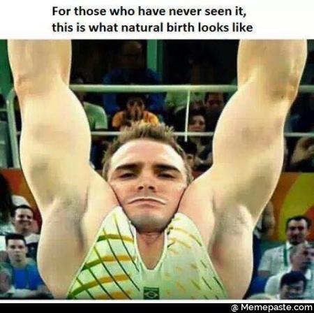 For those who have never seen it, this is what natural birth looks like