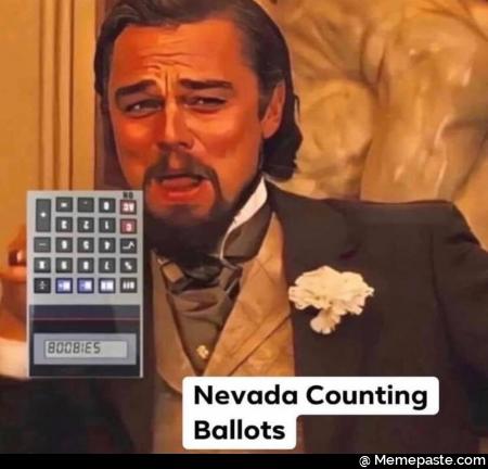 Nevada counting ballots