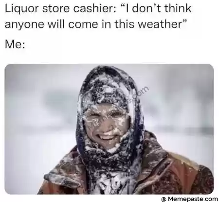 Liquor store cashier I don t think r will come in this weather r r n g fe r r nI i g in r quot I 2 r i quot r nt I r nV I quot F r n pound quot f quot f V r n r n 